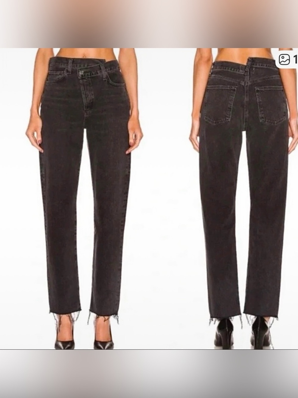 AGOLDE Criss Cross Waist Straight Jean  29